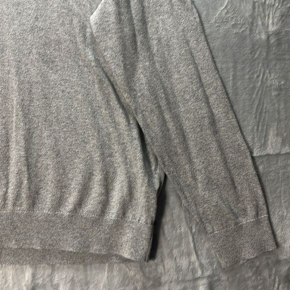 Banana Republic Gray Vneck Soft Sweater Size XL - Picture 4 of 8